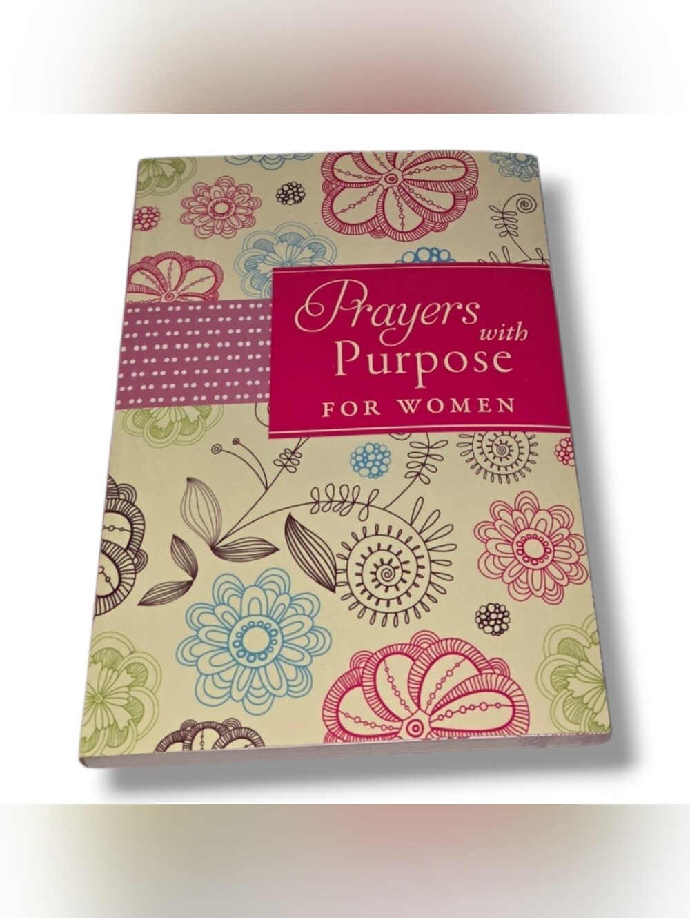 Prayers with Purpose for Women - Floral Pink Devotional Journal